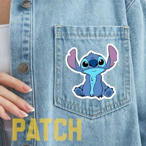 استیکر حرارتی لباس طرح استیچ کد10