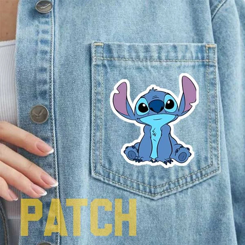 استیکر حرارتی لباس طرح استیچ کد10