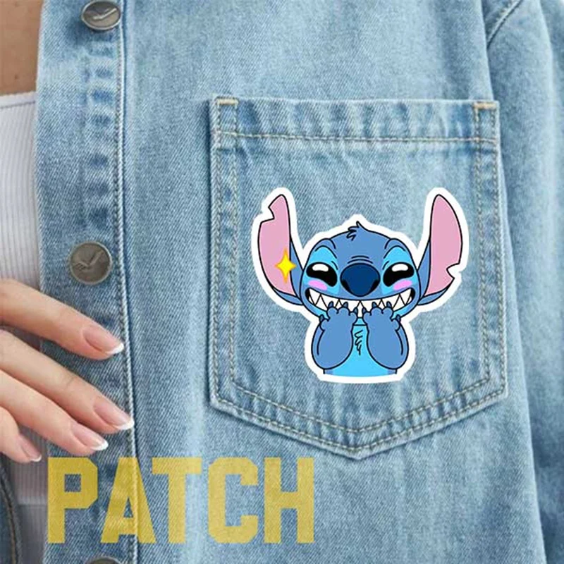 برچسب پارچه ای لباس طرح استیچ کد06