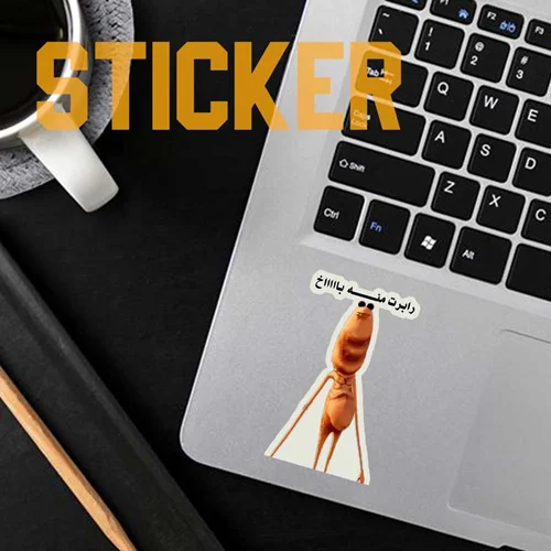 استیکر گوشی و لپ تاپ طرح مارکوس کد07