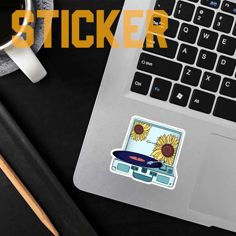 استیکر فانتزی طرح گرافون