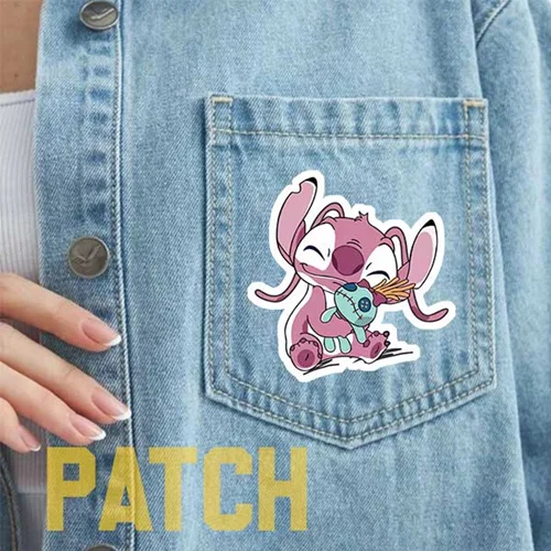 استیکر حرارتی لباس طرح استیچ کد09