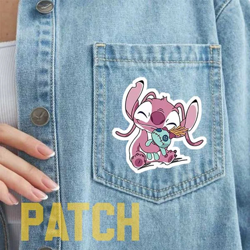 استیکر حرارتی لباس طرح استیچ کد09