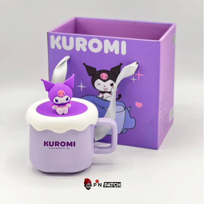 ماگ سرامیکی کادوئی طرح کرومی با درب سیلیکونی