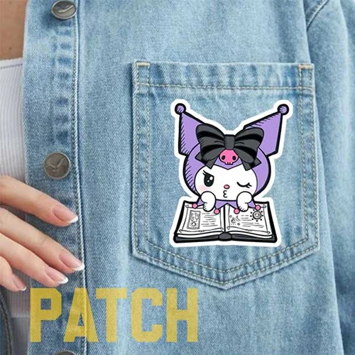 استیکر پارچه ای کرومی طرح 36